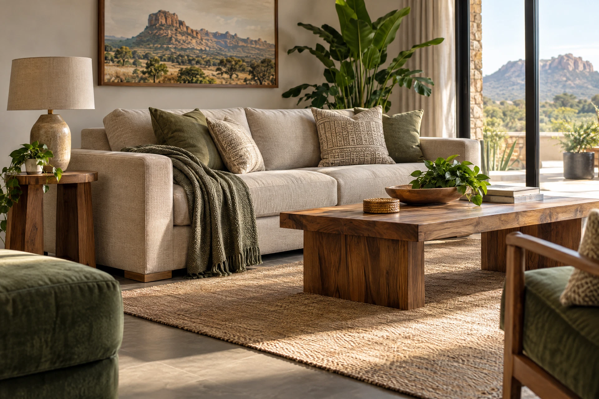 Furniture for a modern living room